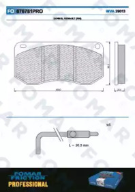 FOMAR FRICTION FO 676781